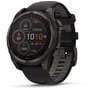 Смарт-часы Garmin Fenix 8 Solar 47mm Sapphire Carbon Grey DLC Titanium with Black/Pebble Grey Silicone Band (010-02906-11)