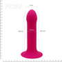 Двухслойный дилдо с вибрацией Adrien Lastic Hitsens 2 Pink: Назначение Вагинальные