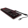 Клавиатура HP OMEN Encoder USB CHERRY MX Brown (6YW75AA): Подключение проводное