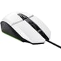 Мышь Trust GXT 109 Felox RGB White (25066): Эргономика симметричная для левшей