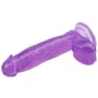 Фаллоимитатор Chisa Hi-Rubber 7" Dildo Purple: Мошонка Есть