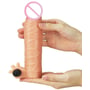 Насадка на пеніс LoveToy Revolutionary Silicone Vibrating Nature Extender Add 2": Матеріал силікон