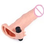 Насадка з вібрацією LoveToy Add Pleasure X-Tender Vibrating Penis Sleeve Flesh Add 2", Flesh: Наявність вібрації є