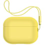 Чохол ArmorStandart Silicone Case with straps Yellow (ARM68619) for Apple Airpods Pro 2