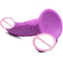 Фалоімітатор Pop Peckers 7.5" Dildo Purple: Наявність вібрації  немає