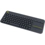 Клавиатура Logitech K400 Plus Touch Wireless UA Black (920-007145): Интерфейс подключения Wireless (радио интерфейс)