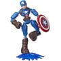 Фигурка Hasbro Мстители Бенди 15 см E7869 Avengers Bend And Flex Captain America (E7377_E7869) фото 4