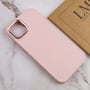 Чехол для iPhone TPU Case Bonbon Metal Style Light Pink for iPhone 12 Pro Max: Цвет розовый