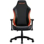 Ігрове крісло Anda Seat Luna Color Size L Black/Orange PVC фото 4