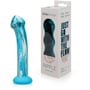 Стеклянный дилдо Gildo - Ocean Ripple Glass Dildo фото 8