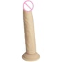 Фалоімітатор Naked ADDICTION 9" Silicone Dual Density Bendable Dildo - Vanilla