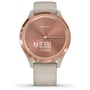 Смарт-годинник Garmin Vivomove 3s Rose Gold Stainless Steel Bezel w. Light Sand and Silicone B. (010-02238-02): Час роботи 5 днів