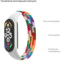 Fashion Braided Solo Loop (M) Pride Edition for Xiaomi Mi Band 7/6/5/4: Совместимость с брендом Xiaomi