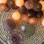 Гірлянда Cotton ball lights на 20 куль 3,8м, Brown: Тип Бавовняні кульки