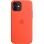 Чехол для iPhone TPU Silicone Case Electric Orange for iPhone 12/iPhone 12 Pro: Материалы силикон