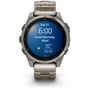 Смарт-часы Garmin Fenix 8 AMOLED 47mm Sapphire Titanium with Vented Titanium Bracelet (010-02904-40): Дисплей 1.4" AMOLED (454x454) / Corning Gorilla Glass