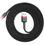 Baseus USB Cable to microUSB Cafule 2m Black/Red (CAMKLF-C91)