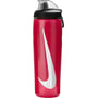 Фляга Пляшка Nike REFUEL BOTTLE LOCKING LID 24 OZ Червоно-чорно-сріблястий Уні 709 мл (N.100.7668.640.24)