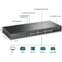 Сетевой коммутатор TP-Link TL-SG3428XF: Другие порты 4x100/1000Base-T/SFP, RJ45 console port , Micro-USB console port