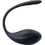 Виброяйцо Satisfyer Ribbed Petal Connect App Black: Диаметр, см 3.9