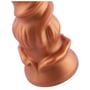 Фалоімітатор-насадка Hismith Spiral Grain Silicone Dildo Monster Series: Довжина проникнення, см 17