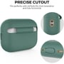 Чохол для навушників AhaStyle Silicone Case with strap Midnight Green (X003E46FGX) для Apple AirPods Pro 2 фото 6