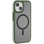 Чехол для iPhone WIWU Airbag Skin Feel MagSafe Green for iPhone 15 Plus (ZKK-012): Материалы поликарбонат и полиуретан