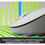 Мишка Logitech Signature M650 L Wireless Mouse for Business Off-White (910-006349): Тип сенсора оптический