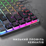 Клавіатура GamePro MK141R Red Switch Low Profile Dark Gray RGB фото 10