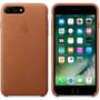 Чехол для iPhone Apple Leather Case Saddle Brown (MMYF2/MQHK2) for iPhone 8 Plus/iPhone 7 Plus: Цвет коричневый