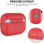 Чохол для навушників AhaStyle Silicone Case with strap Red (X003E41MYX) для Apple AirPods Pro 2 фото 4