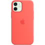 Чохол для iPhone Apple Silicone Case with MagSafe Pink Citrus (MHKP3) for iPhone 12 mini: Матеріали силікон