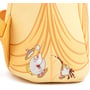 Рюкзак Loungefly LF Disney Beauty and The Beast Belle Cosplay Mini (WDBK1536): Корпус рюкзака Мягкий