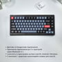 Клавіатура Keychron V1 Max 84 Key RGB Hot-Swap Gateron Jupiter Red Knob Carbon Black (V1MD1_KEYCHRON) фото 15