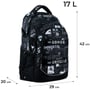 Рюкзак Kite Education teens 727M-2 (K24-727M-2): Корпус рюкзака Мягкий