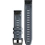 Garmin QuickFit 22 Watch Bands Granite Blue Silicone (010-13111-05): Тип Ремешок