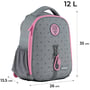 Рюкзак каркасный Kite K24-555S-2 Education 555 College Line girl (K24-555S-2): Возрастная группа от 6 до 10 лет