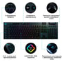 Клавіатура Logitech G915 Lightspeed RGB Wireless RGB GL Linear UA Black (920-008962): інтерфейс підключення Bluetooth