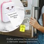 Портативний дитячий принтер Mini printer з термодруком Pink фото 5