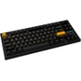 Клавіатура FL Esports FL750 SAM Polar night black Kailh MX Cool Mint бездротовий Three-Mode: Кількість клавіш 83