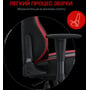 Кресло игровое Anda Seat Luna Color Size L Black/Red PVC фото 18