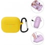 Чехол BeCover Silicon Case Yellow (707233) for Apple AirPods 3: Материал Силикон