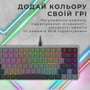 Клавіатура GamePro MK141R Red Switch Low Profile Dark Gray RGB: Тип клавіатури игровая