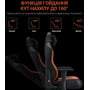 Ігрове крісло Anda Seat Luna Color Size L Black/Orange PVC фото 17