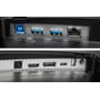 Монітор QUBE Overlord C34UQ180HC: Роз'єми USB Type-C, DisplayPort, HDMI, Выход на наушники