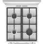 Плита комбінована Gorenje GK5A42WF-B: Кількість газових конфорок 4