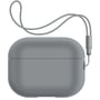 Чехол ArmorStandart Silicone Case with straps Gray (ARM68610) for Apple Airpods Pro 2