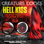 Фантазийный фаллоимитатор в виде языка монстра Creature Cocks Hell Kiss Twisted Tongues Silicone: Диаметр, см 5.6