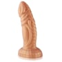 Фалоімітатор-насадка Hismith Slightly Curved Silicone Dildo Monster Series: Довжина проникнення, см 17.8