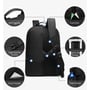 Сумка для ноутбуков Ozuko 15.6" Anti Theft Backpack Black (9243): Материал текстиль